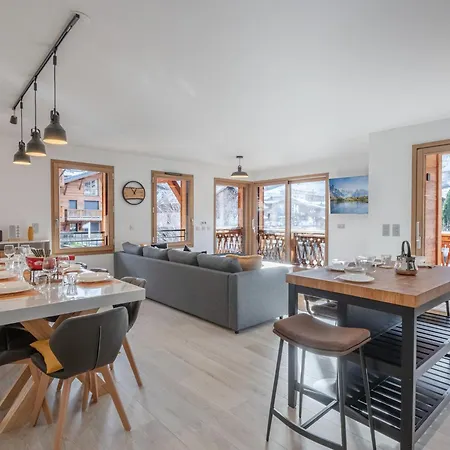 Hypercentre Morzine, 3 Ch / 7 Pers, Parking & Balcon - Fr-1-754-96